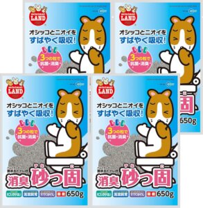 ミニマルランド 消臭砂っ固 650g 【4個セット】