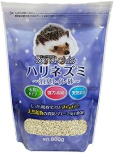 ＮＰＦ Ｓａｎｄ ｃｌｕｂ ハリネズミ 消臭トイレ砂 ８００ｇ 固まらないタイプ 国産